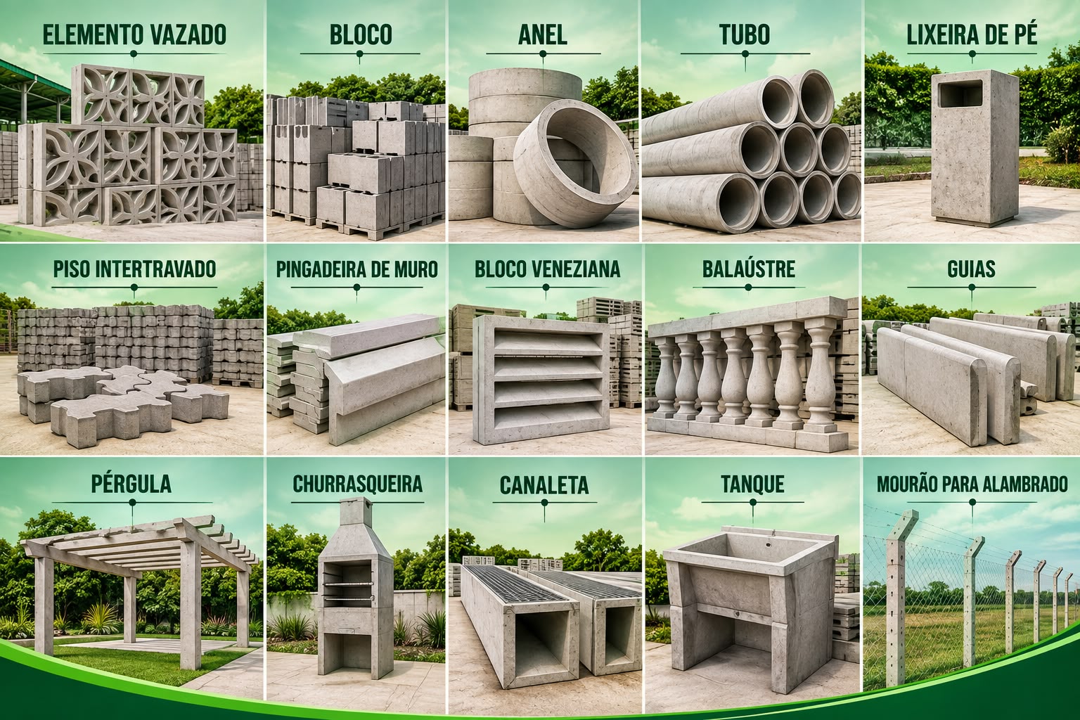 Artefatos de Cimento